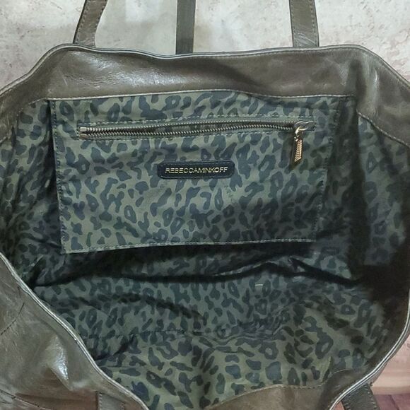 REBECCA MINKOFF Quilted Leather Tote - Picture 5 of 8